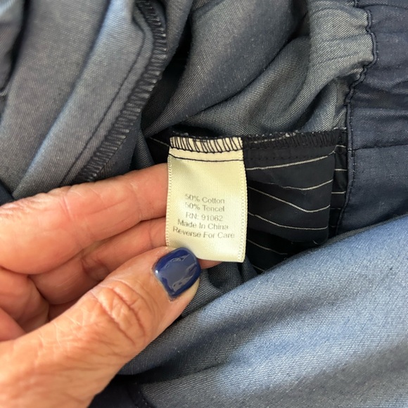 Standards and Practice Wide Leg Jumpsuit. Worn once. - Picture 8 of 9